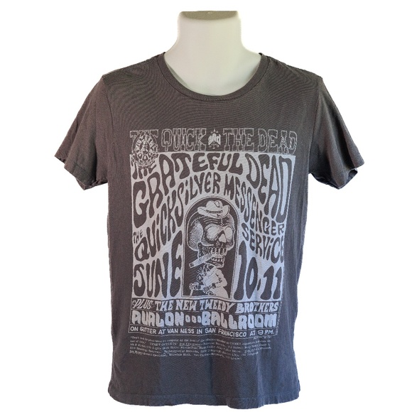 Life Clothing Co Other - Grateful Dead Band T-Shirt Short Sleeve Life Brand Size Mens Small 100% Cotton